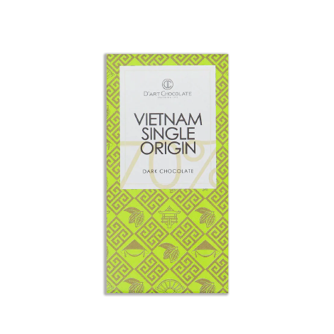 Thanh Socola Việt Nam Single Origin 70% - Dark Chocolate