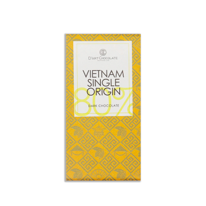 Vietnam Single Origin Chocolate Bar - Dark Chocolate 80%